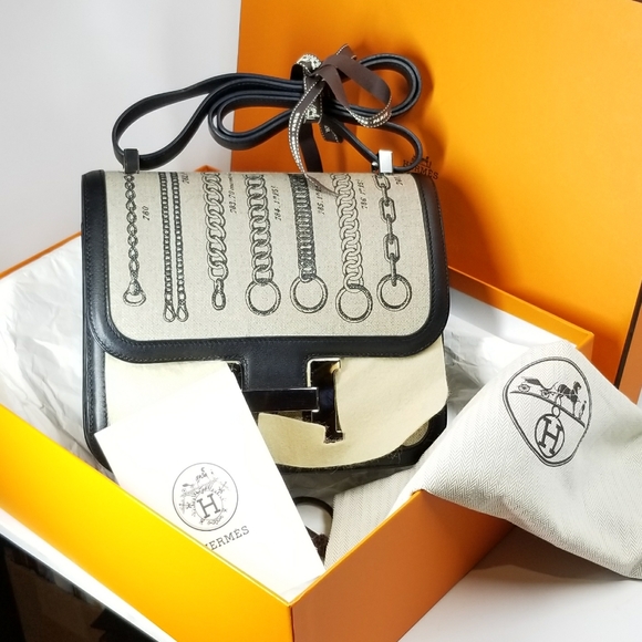 Hermes Constance 24 De Camp Dechain Limited Bag - Picture 16 of 16